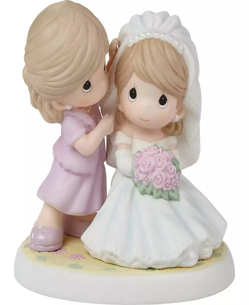 Precious Moments 222008 Today A Bride, Always A Daughter Bisque Porcelain Figurine 1
