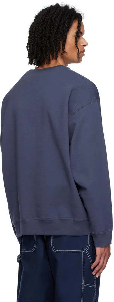 NIKE Navy Solo Swoosh Sweatshirt 3