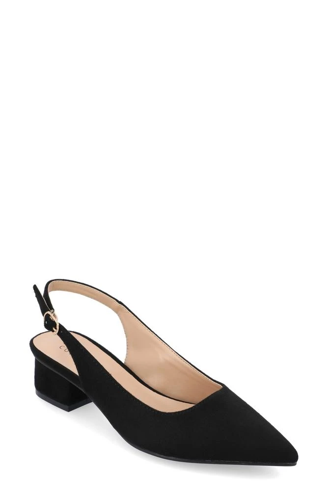 Journee Collection Sylvia Slingback Pump - Wide Width Available 1