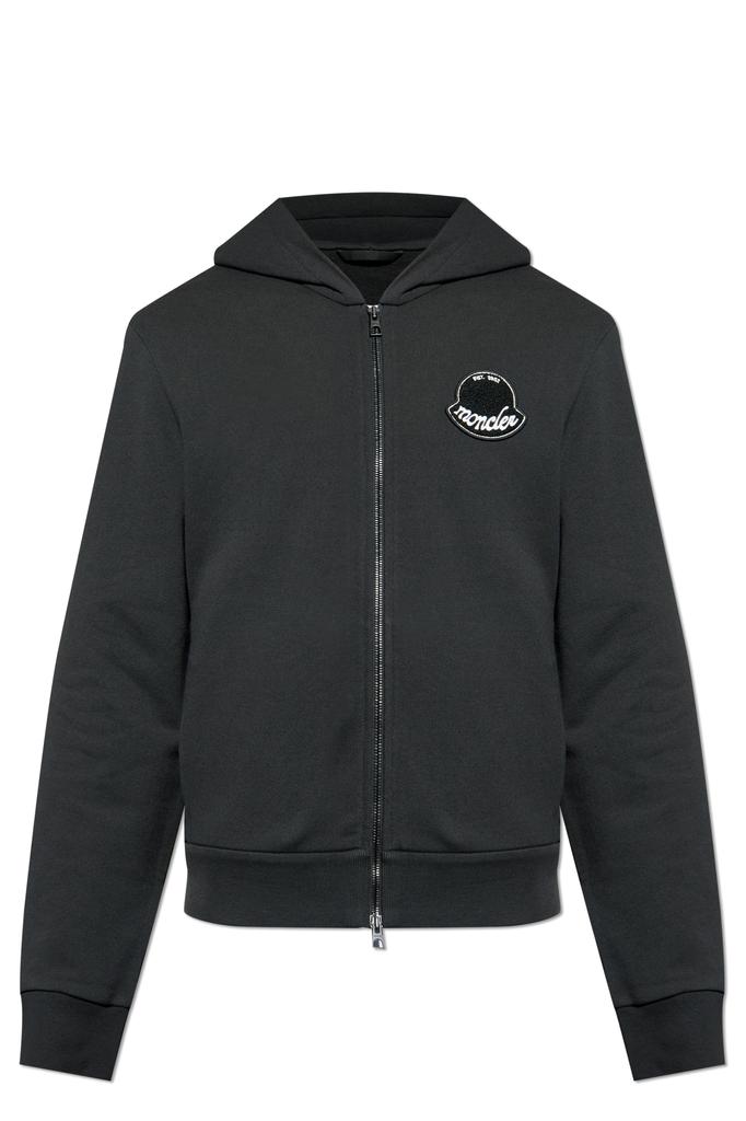 Moncler Grenoble Fleece Zip-Up Sweatshirt, - Hoodies
