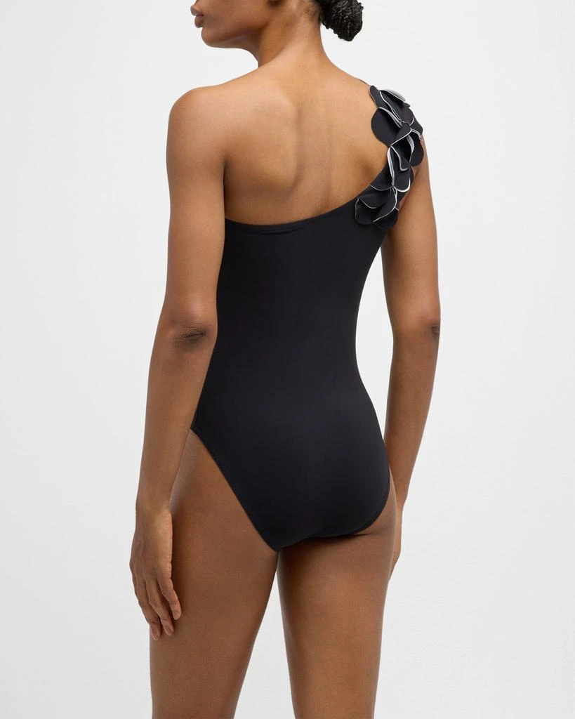 Karla Colletto Terra Asymmetric One-Piece Swimsuit 4