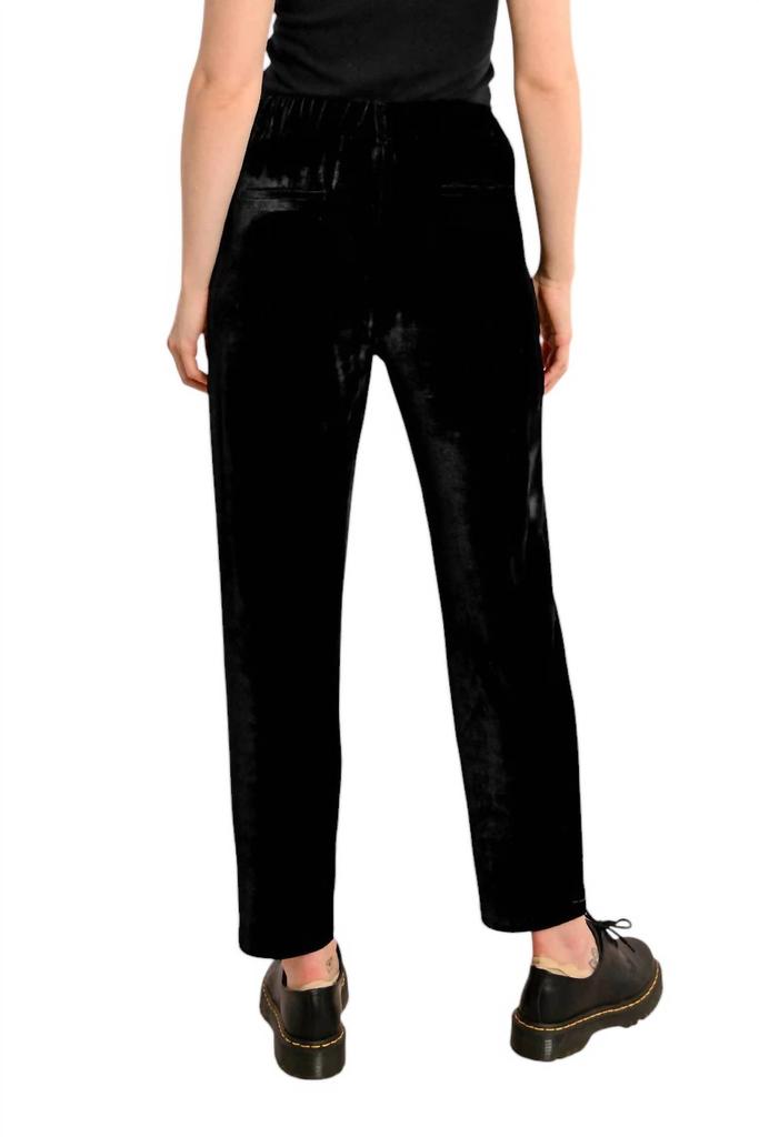 Molly Bracken Molly Bracken - Velvet Cigarette Pants