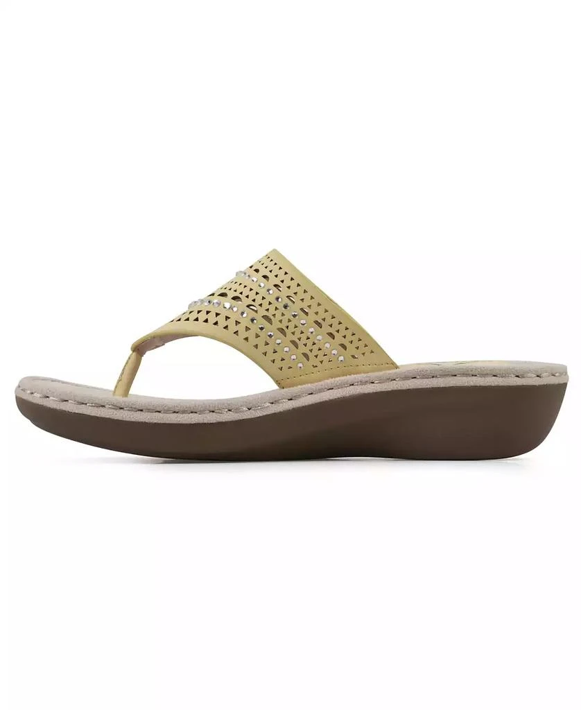 White Mountain Women's Comate Thong Sandal 6