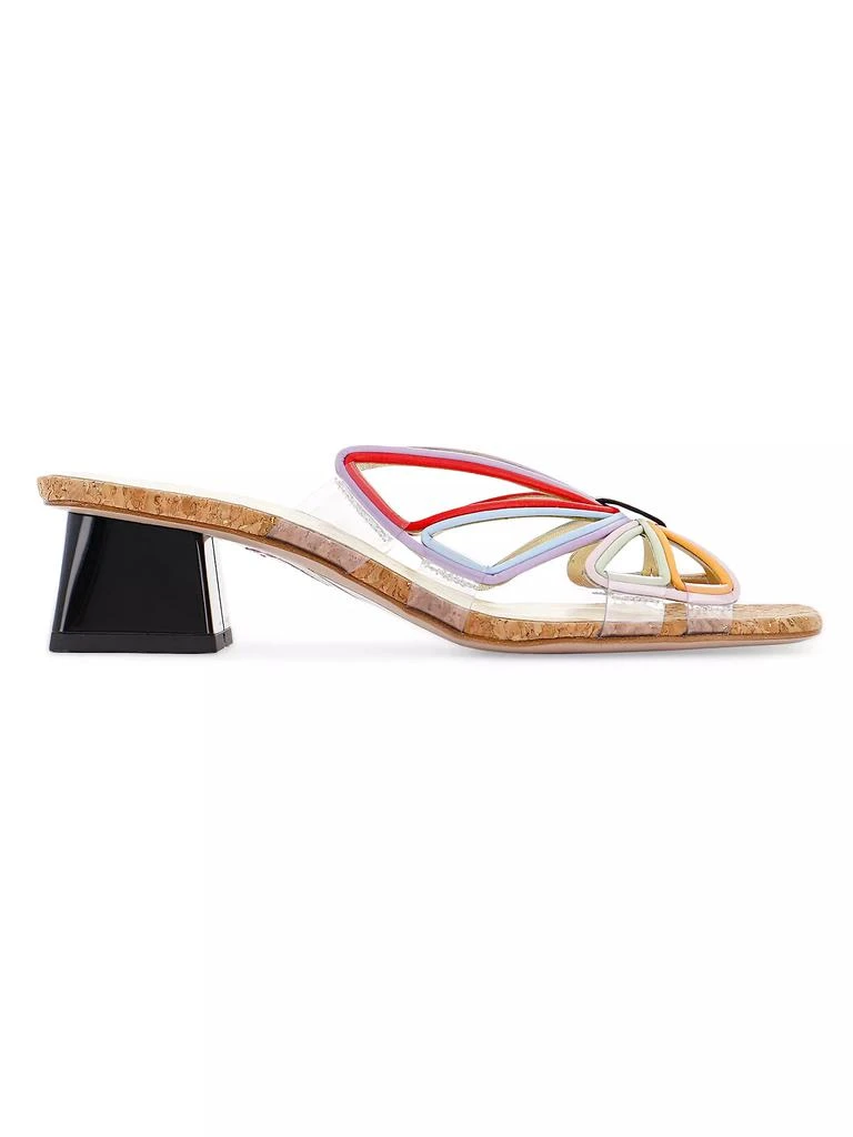 Sophia Webster Havanna 45MM Leather Mules 1