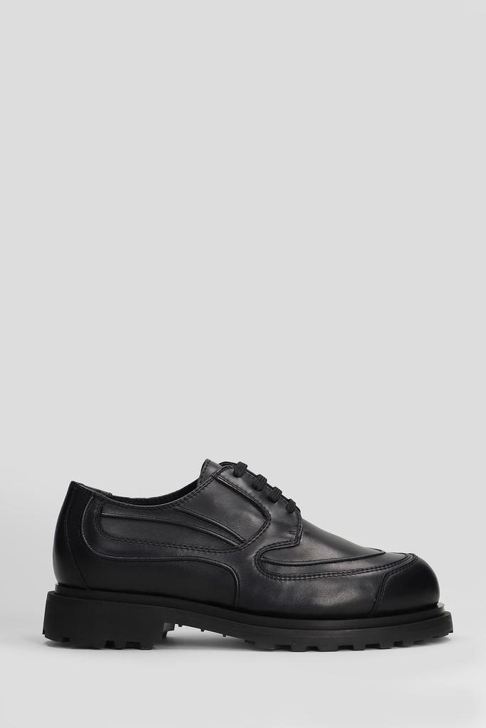 Shop Bottega Veneta Strut Grid lace-up shoes on Sale at