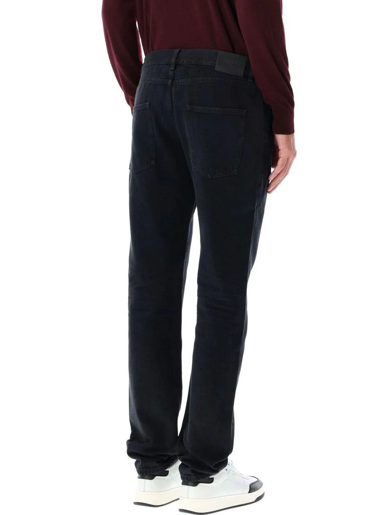 Yves Saint Laurent Saint Laurent Low-Rise Straight Leg Jeans 2