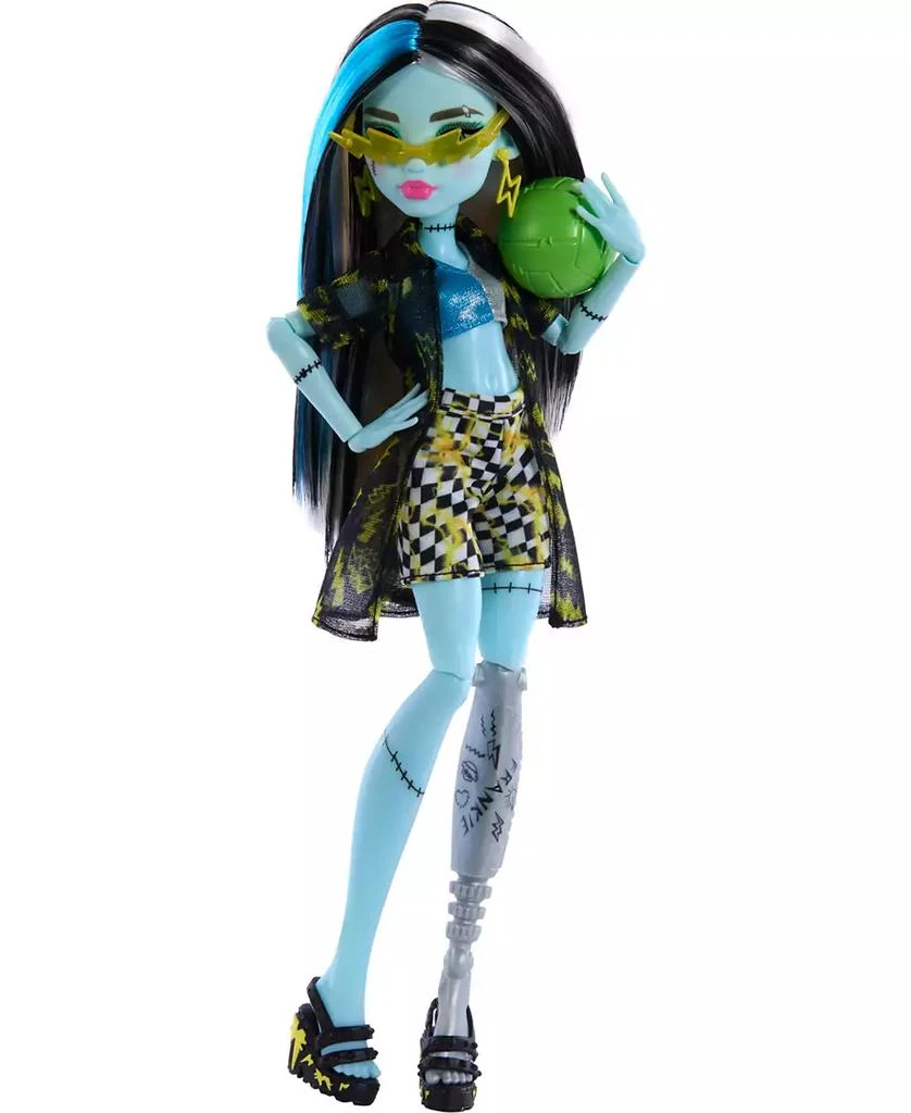 Monster High Scare-Adise Island Frankie Stein Fashion Doll with Swimsuit Accessories 2