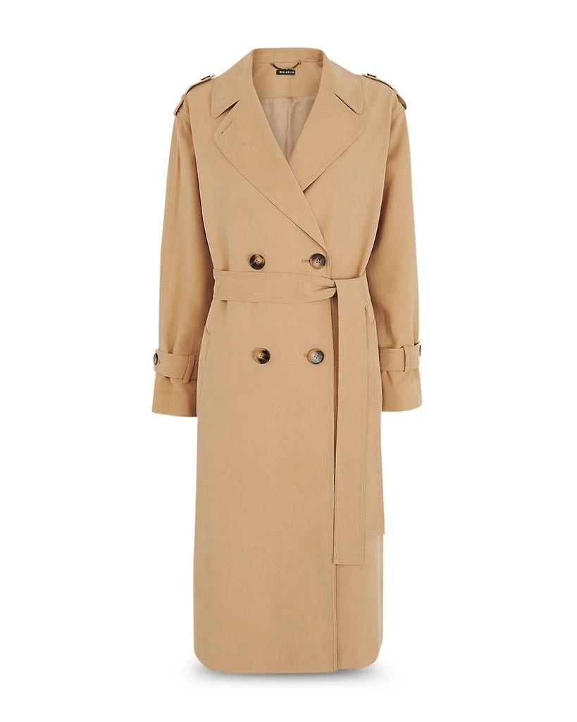Whistles Petites Riley Trench Coat 7