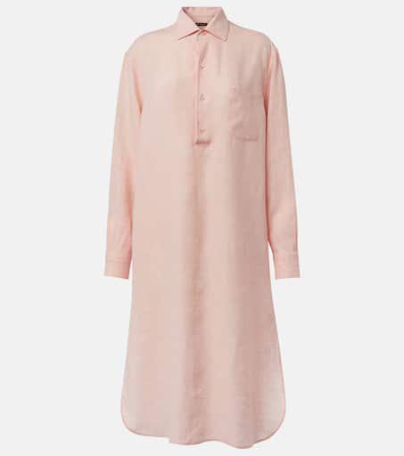 【関税&送料込】Loro Piana Lora Dress LORO PIANA Lora linen midi dress | NET-A-PORTER