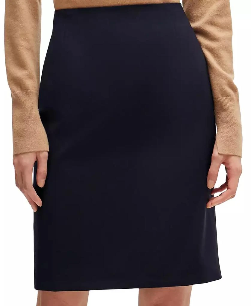 Hugo Boss Women's Wool Slim-Fit Pencil Skirt 1