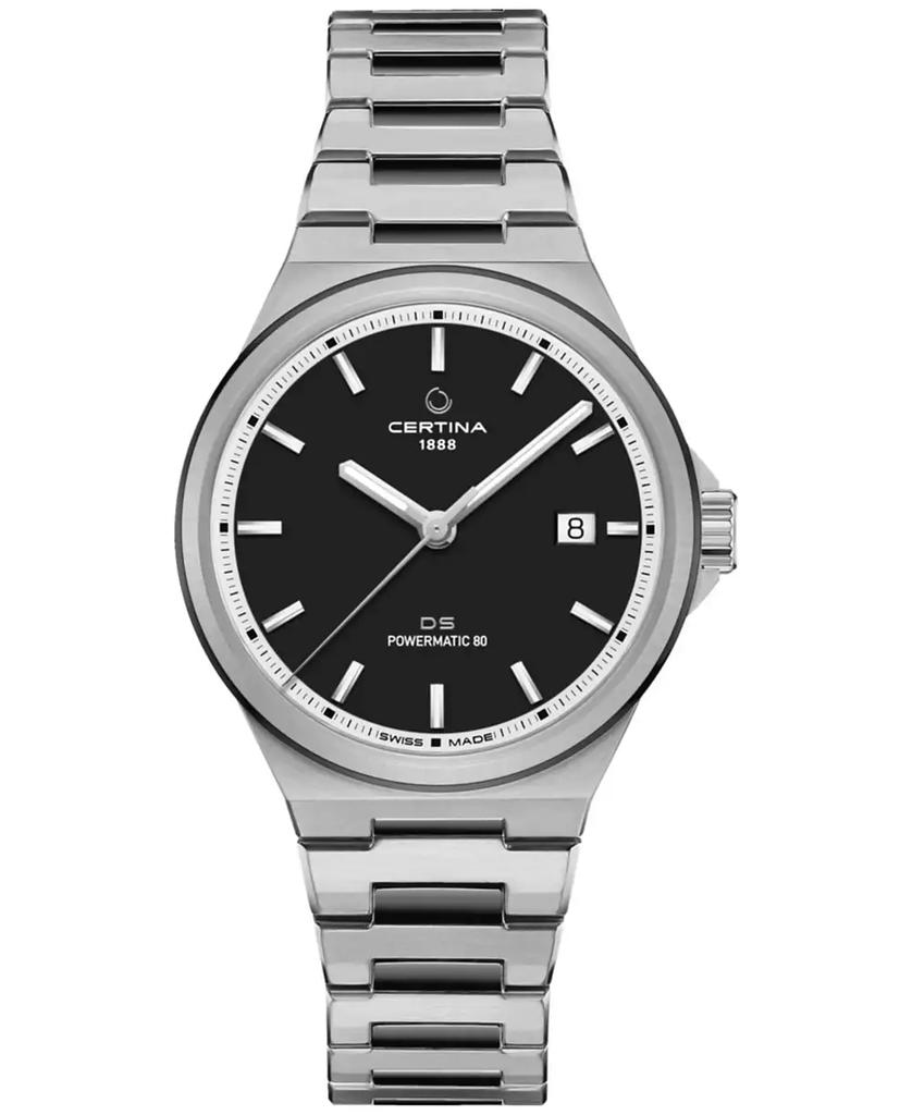 Certina Unisex Swiss Automatic DS-7 Powermatic 80 Stainless Steel Bracelet Watch 39mm