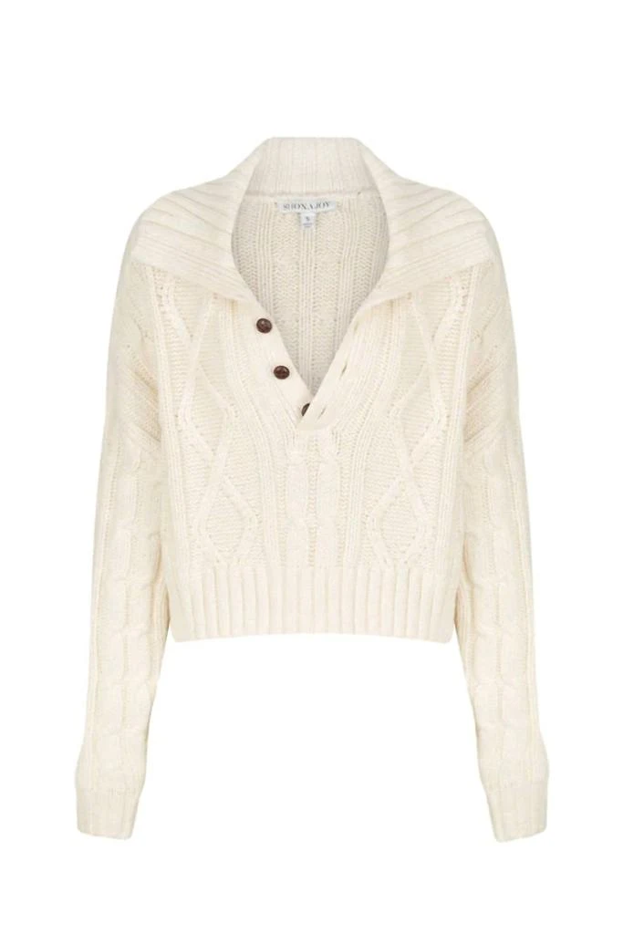 Shona Joy Shona Joy - MERCURE BUTTON UP CABLE JUMPER 6