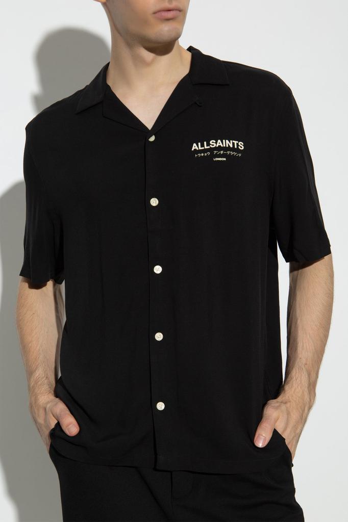 Shop Allsaints Tokyo Underground Logo Shirt on Sale at BeyondStyle
