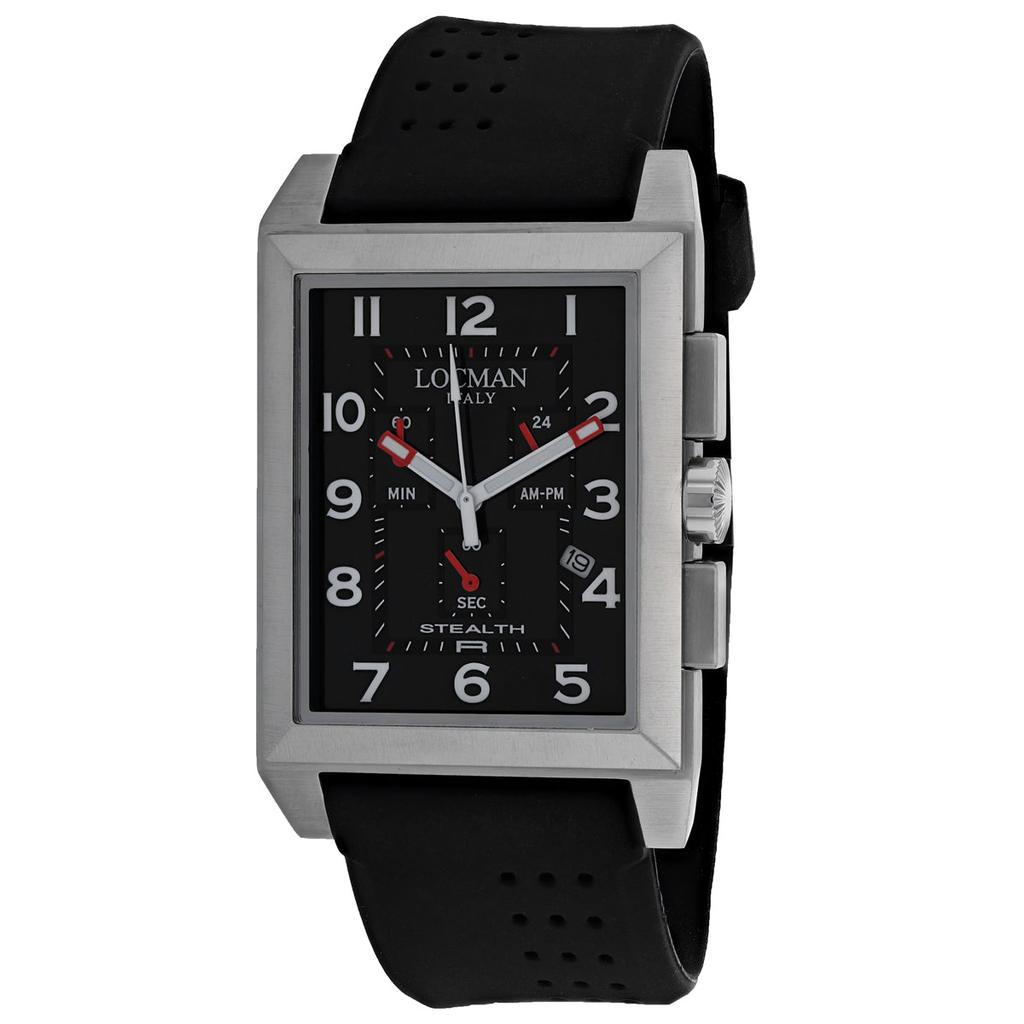 Locman Men's Black dial Watch