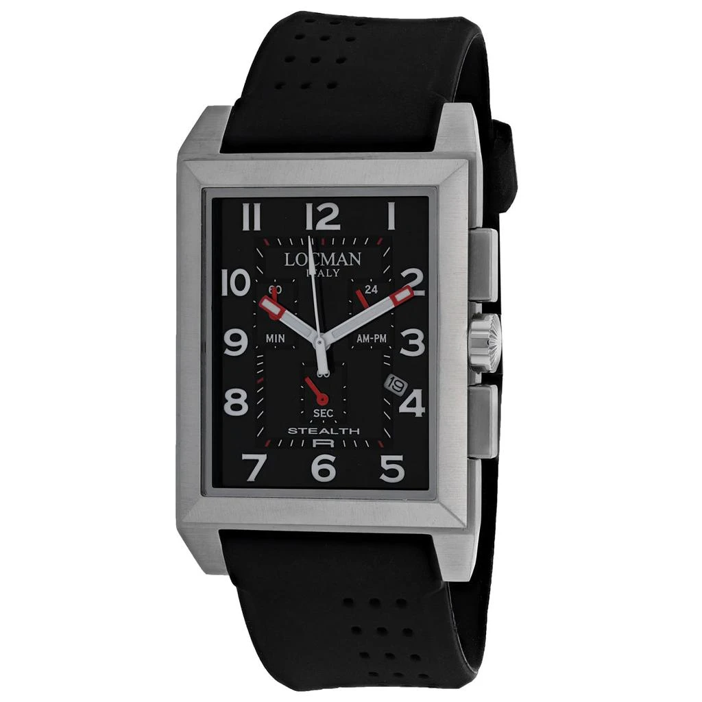 Locman Men's Black dial Watch 1