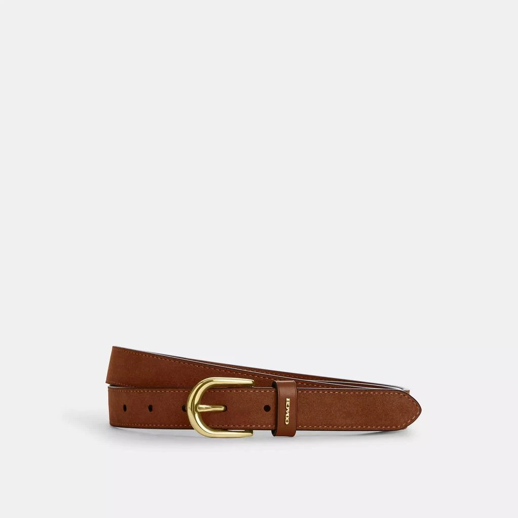 Coach Classic Buckle Belt, 25 Mm 1