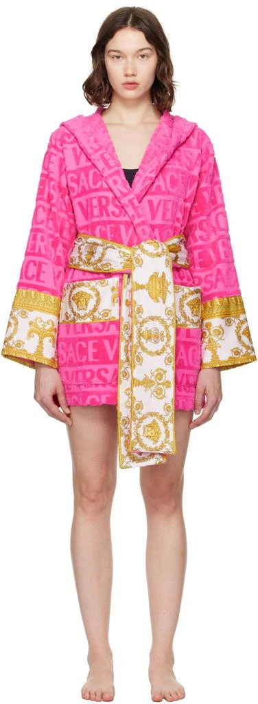 Versace Pink
I Heart Baroque
Short Bathrobe