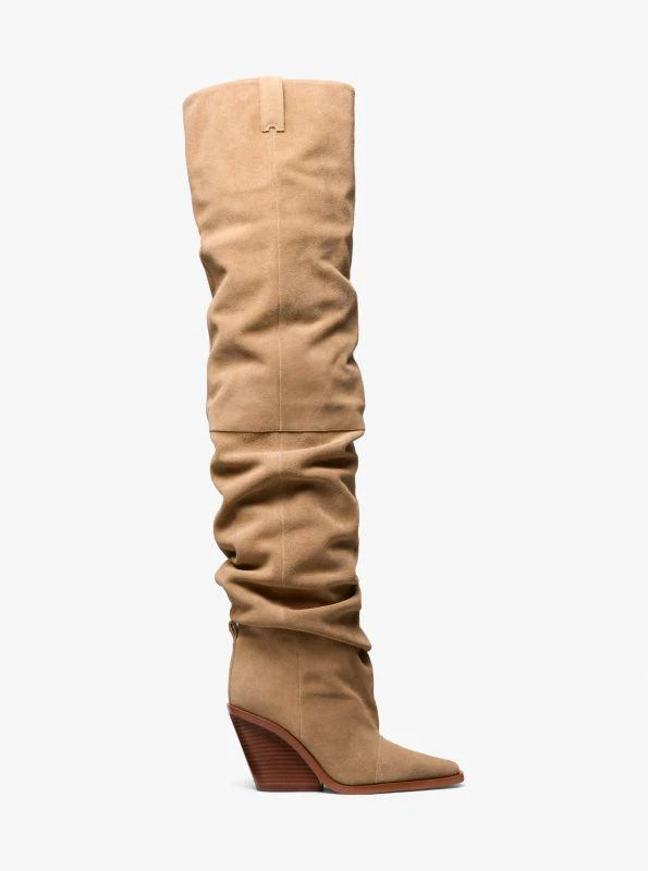 Michael Kors Noemie Suede Over-the-Knee Boot 3