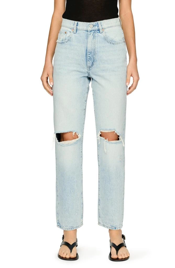 DL1961 Enora Ripped High Waist Cigarette Jeans 1