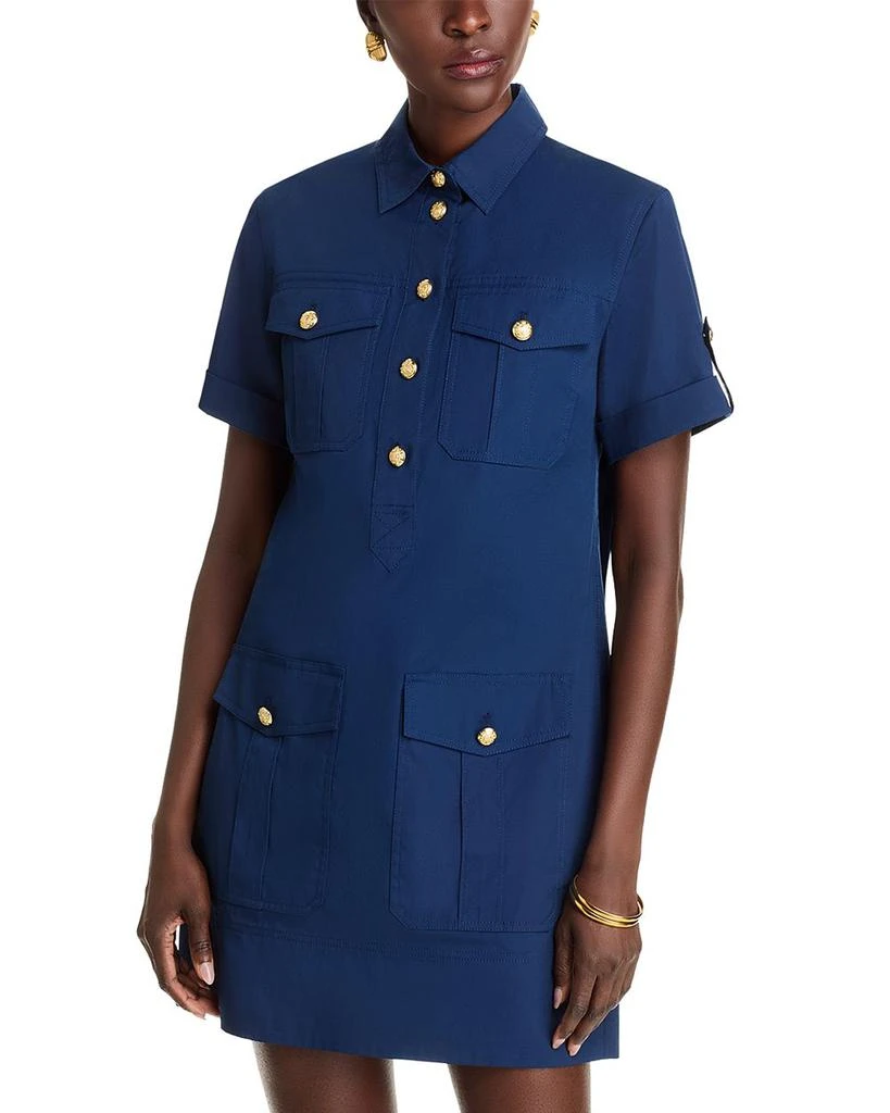 VERONICA BEARD Lucca Poplin Shirt Dress 1