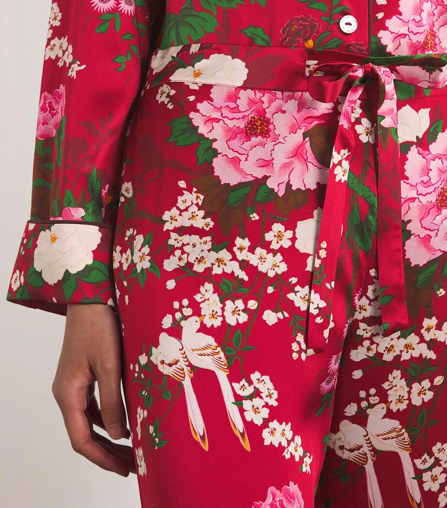 OLIVIA VON HALLE Silk Floral Print Lila Tardieu Pyjama Set 3