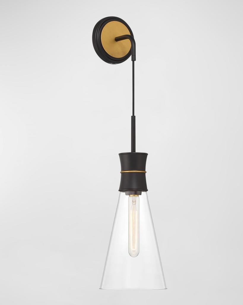 Crystorama Quinn 1-Light Sconce