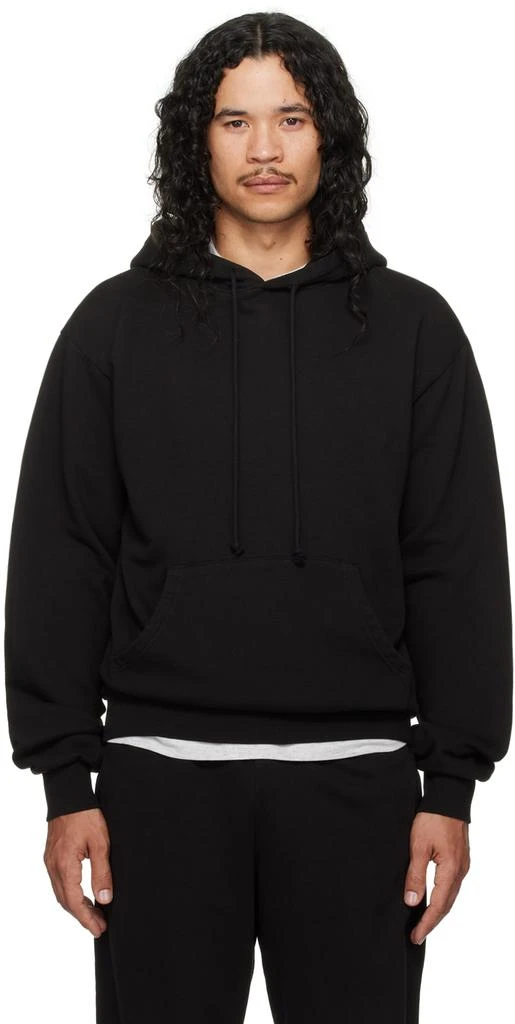 SKIMS Black Terry Classic Hoodie 1
