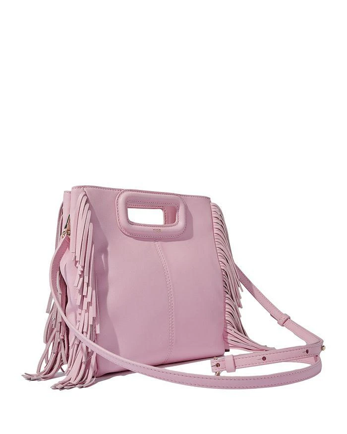 Maje M Fringe Leather Crossbody Bag 5