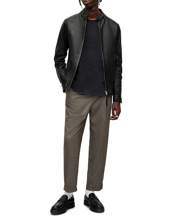 ALL SAINTS Cora Leather Moto Jacket 9