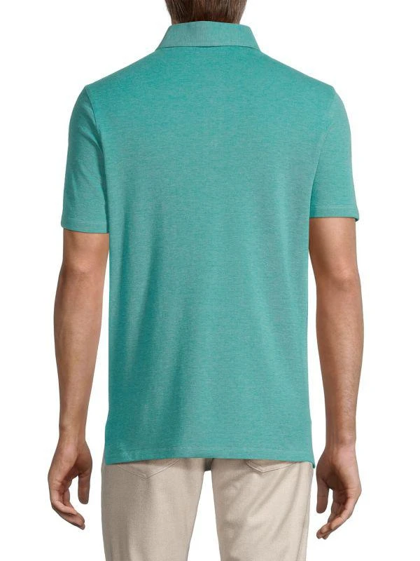 Isaia Slim-Fit Cotton Piqué Polo 2