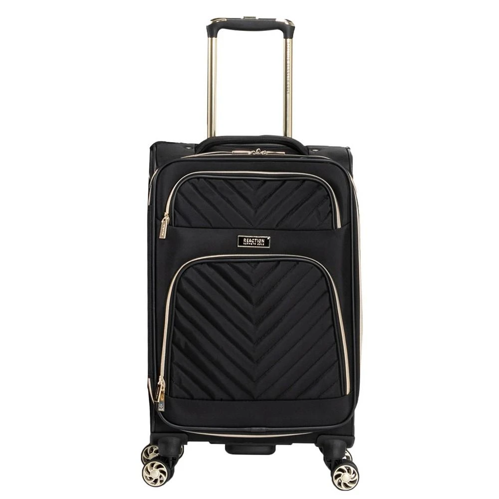 Kenneth Cole Reaction Chelsea Softside Chevron Expandable 2pc 20" Carry-On Luggage + Matching 15" Laptop Tote Set 8