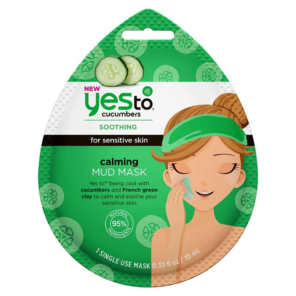 yes to yes to Cucumbers Calming Mud Mask 10ml 1