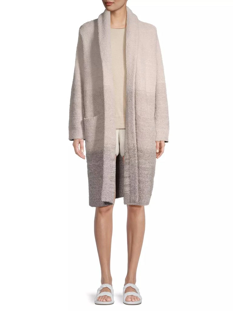 Barefoot Dreams Cozychic Ultra Lite® Belted Ombré Melangé Robe 2