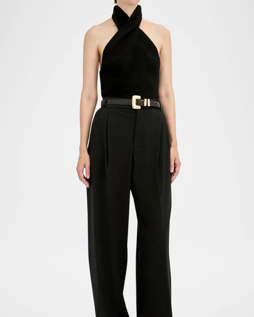 Dehanche Tetra Buckle Leather Belt 2