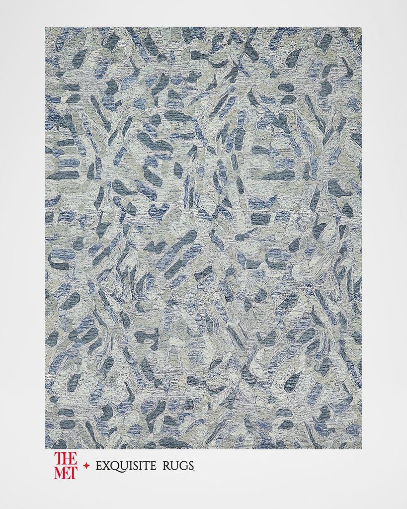 Exquisite Rugs Botanica Hand-Tufted Blue Rug, 10' x 14'