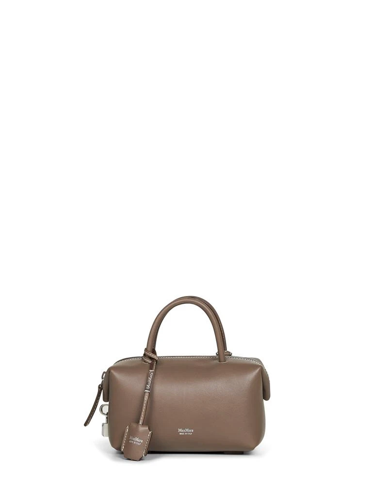 MAX MARA ACCESSORI MAX MARA ACCESSORI | Turtledove HOLDALLS small bowler bag with shoulder strap | Women | PZ