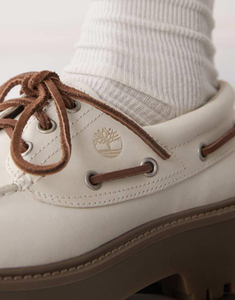 靴 Timberland STONE STREET 3eye class Timberland（ティンバーランド） デッキシューズ モカシン