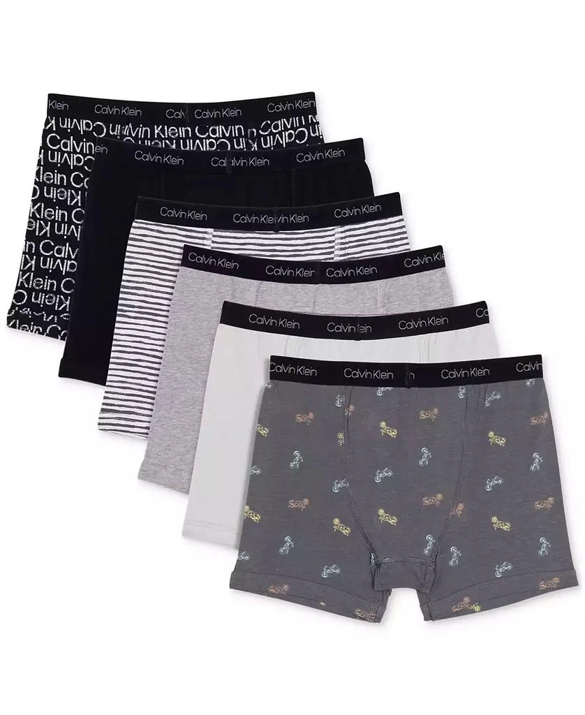 Calvin Klein Boys 6 Pack Boxer Brief 2