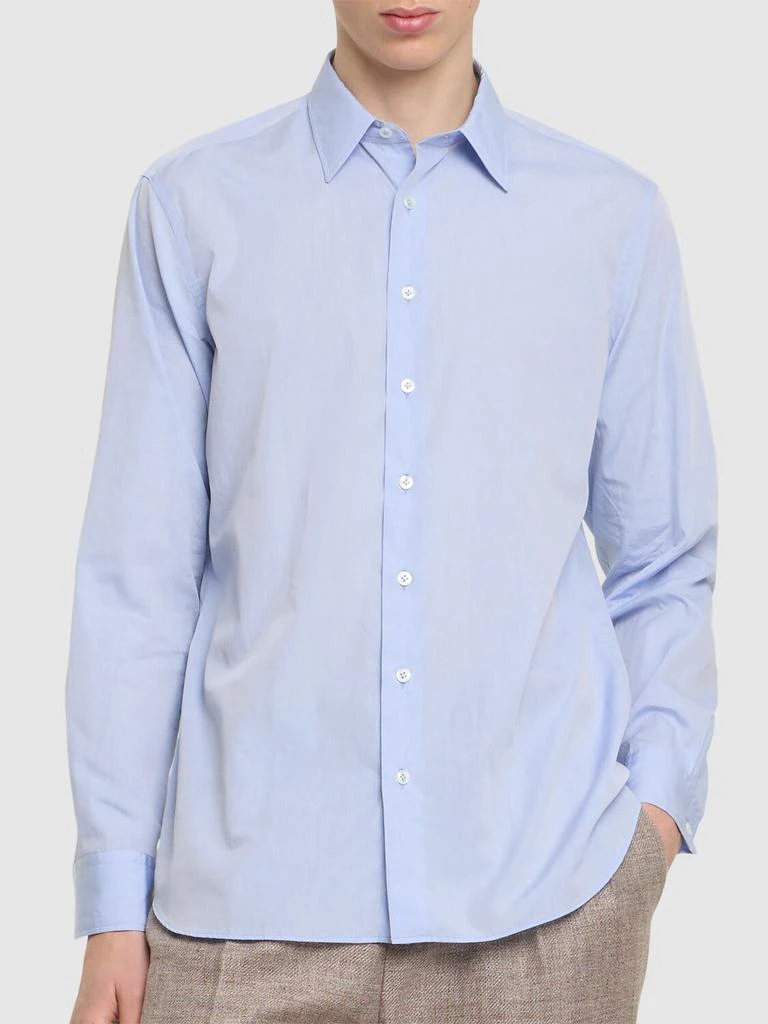 LARDINI Cotton Poplin Shirt 3