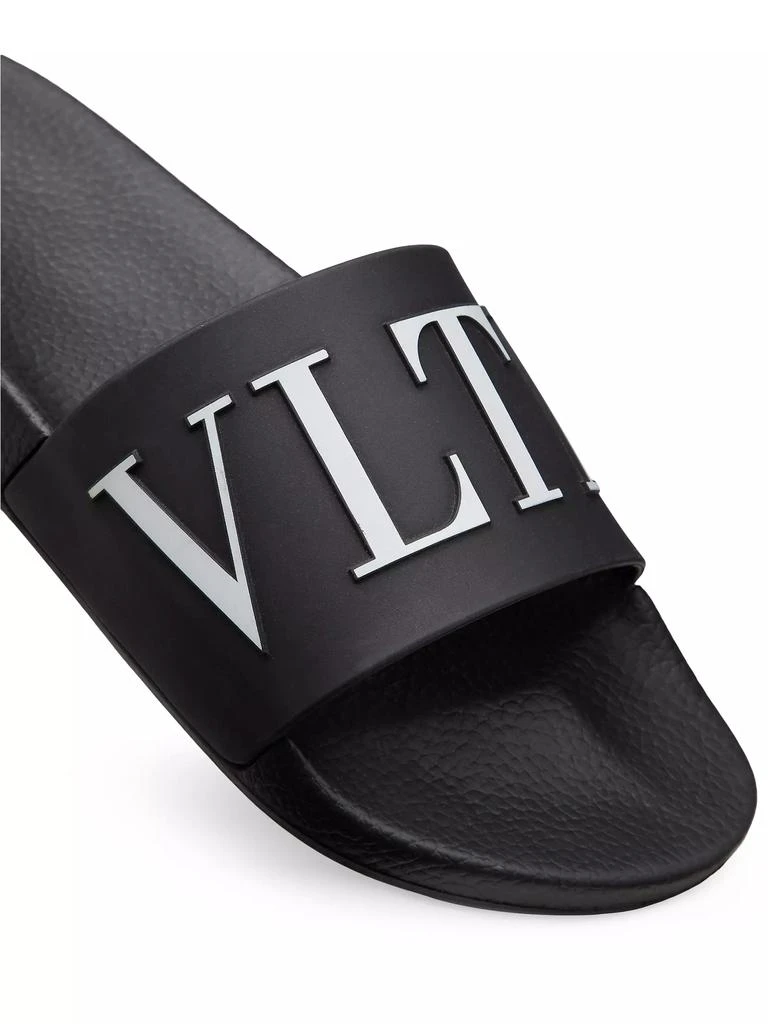 Valentino VLTN Rubber Slider Sandals 5
