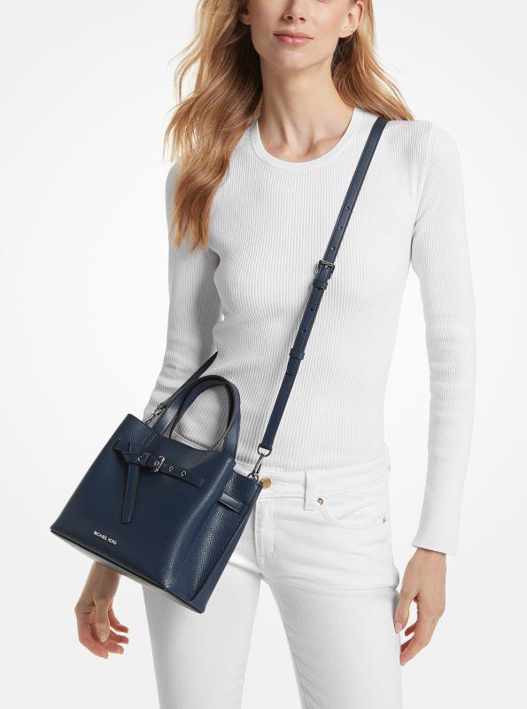 Michael kors Emilia Large Pebbled Leather Satcheln online (Free dust bag)