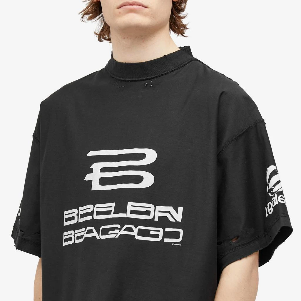 Balenciaga Balenciaga AI Logo Inside Out T-Shirt 5