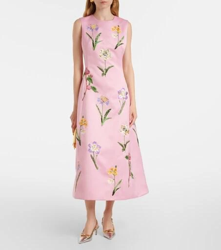Shop Cleo floral embroidered satin midi dress on Sale at BeyondStyle  Get  20% Off Cleo floral embroidered satin midi dress with Limited-Time Flash  Deals, Exclusive Discounts, and Special Offers. Enjoy Unbeatable