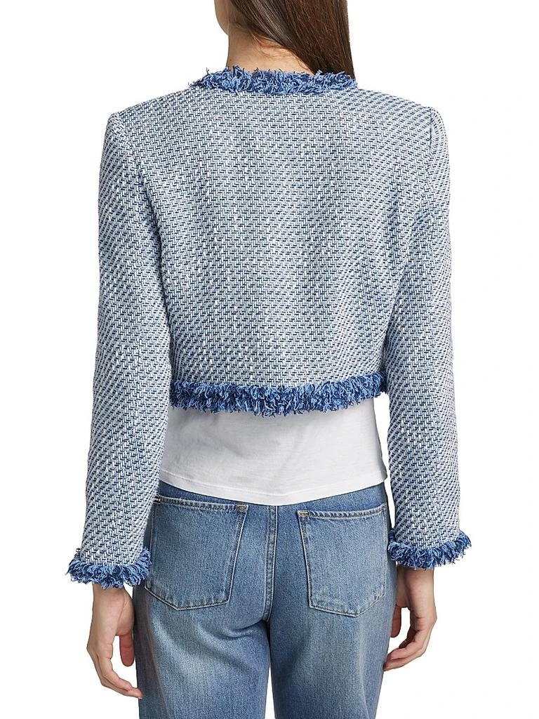 Derek Lam Asuka Cropped Fringe Jacket 5