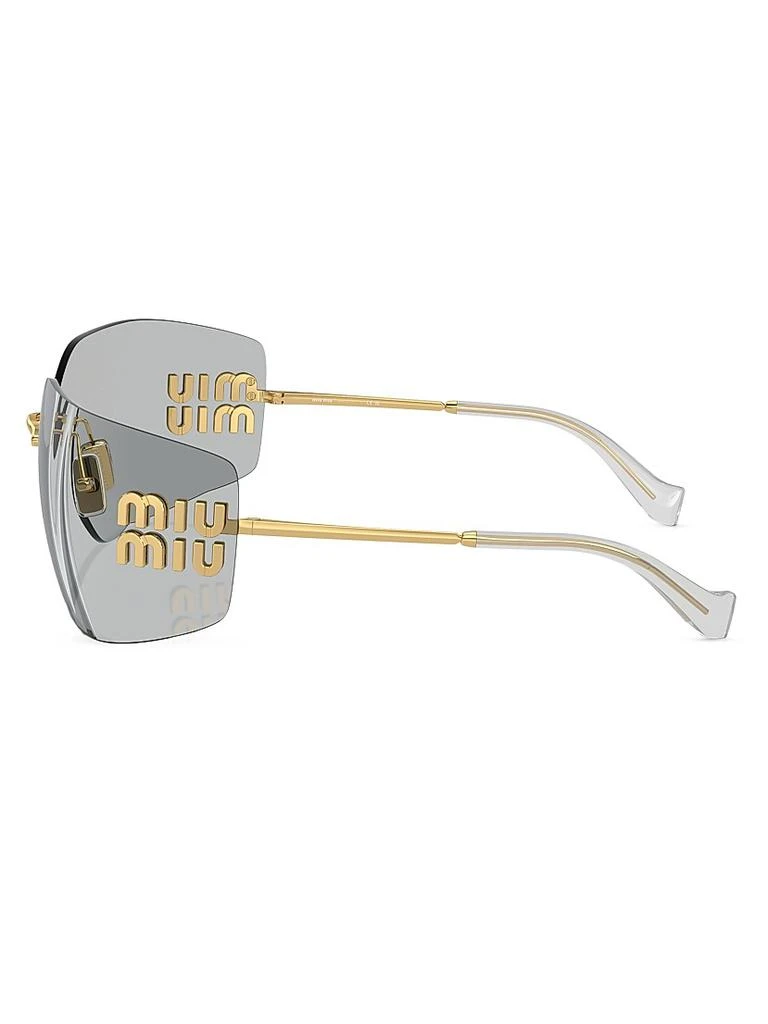 Miu Miu 80MM Shield Sunglasses - Accessories - Free Shipping  display picture 3