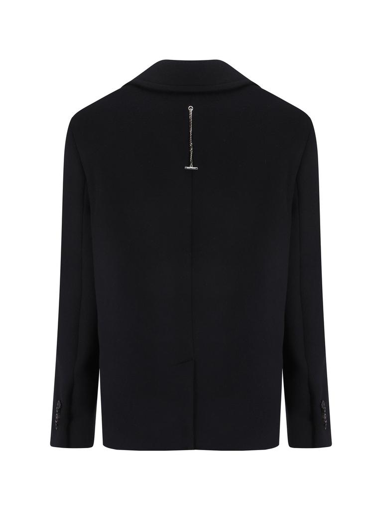 Shop Alexander McQueen Double-Breasted Coat on Sale at