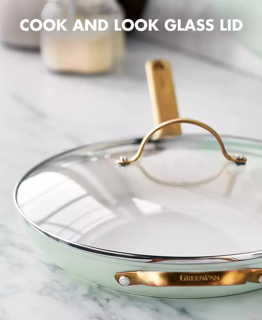 Greenpan Reserve Ceramic Nonstick 12" Frypan with Lid 8