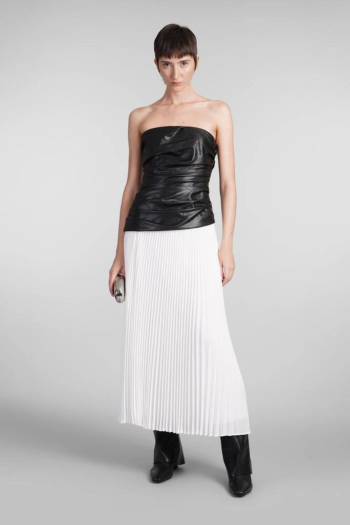 SIMKHAI Arie Dress In Black Polyuretan 2