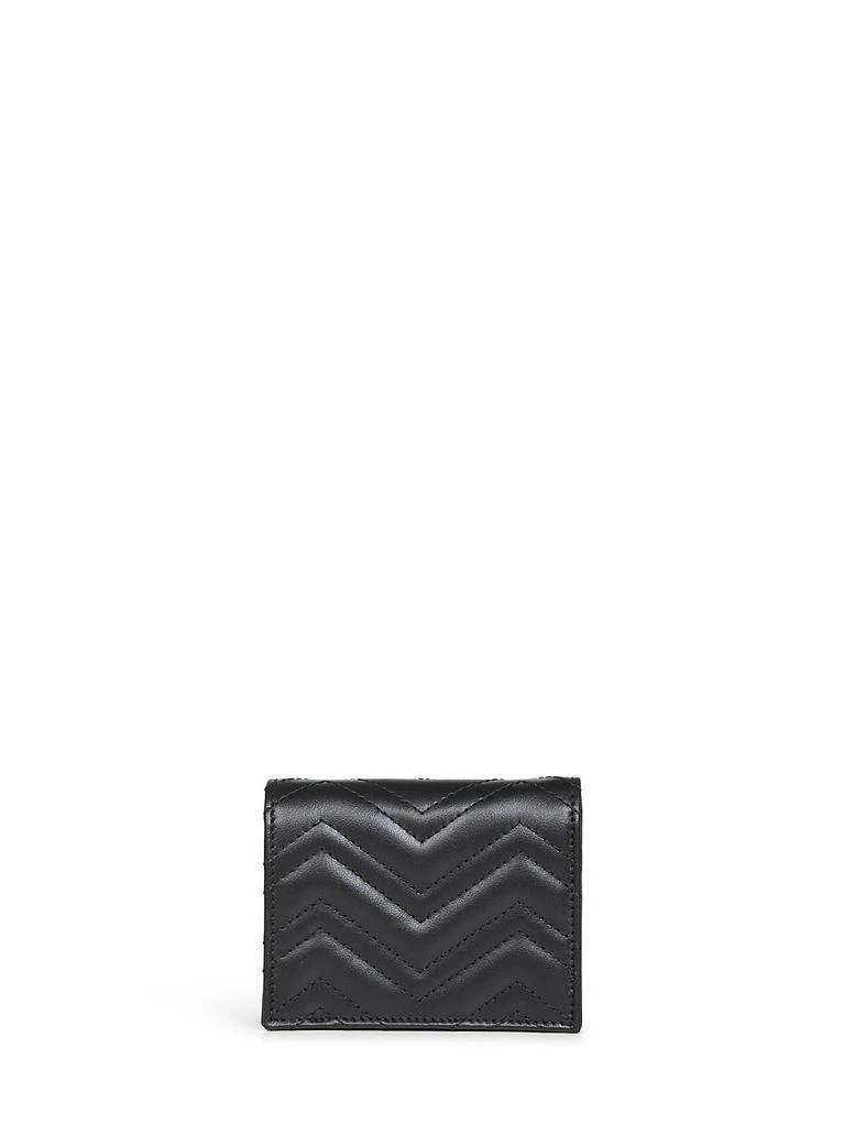 Gucci GUCCI | Black GG Marmont card case wallet | Women | PZ 3
