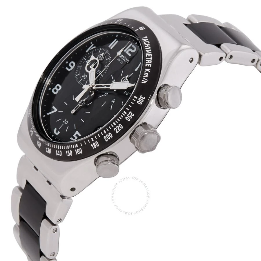 Swatch Speed Up Again Quartz Black Dial Men's Watch YVS441GC 2